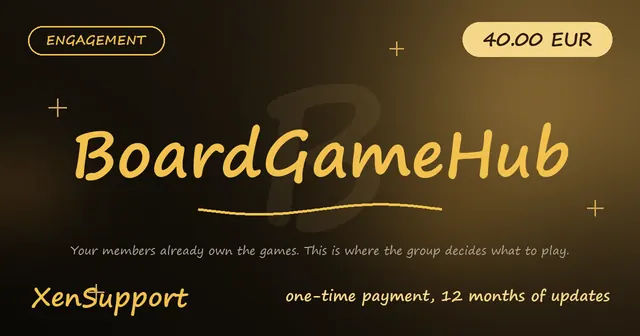 BoardGameHub, the store cover