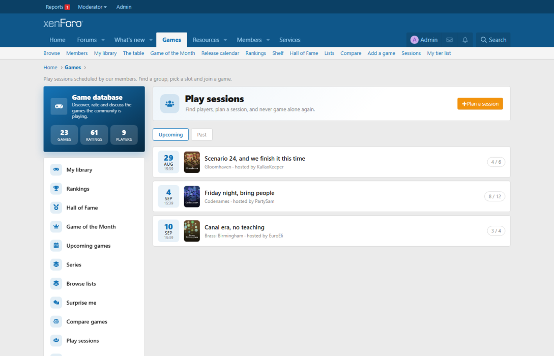 BoardGameHub